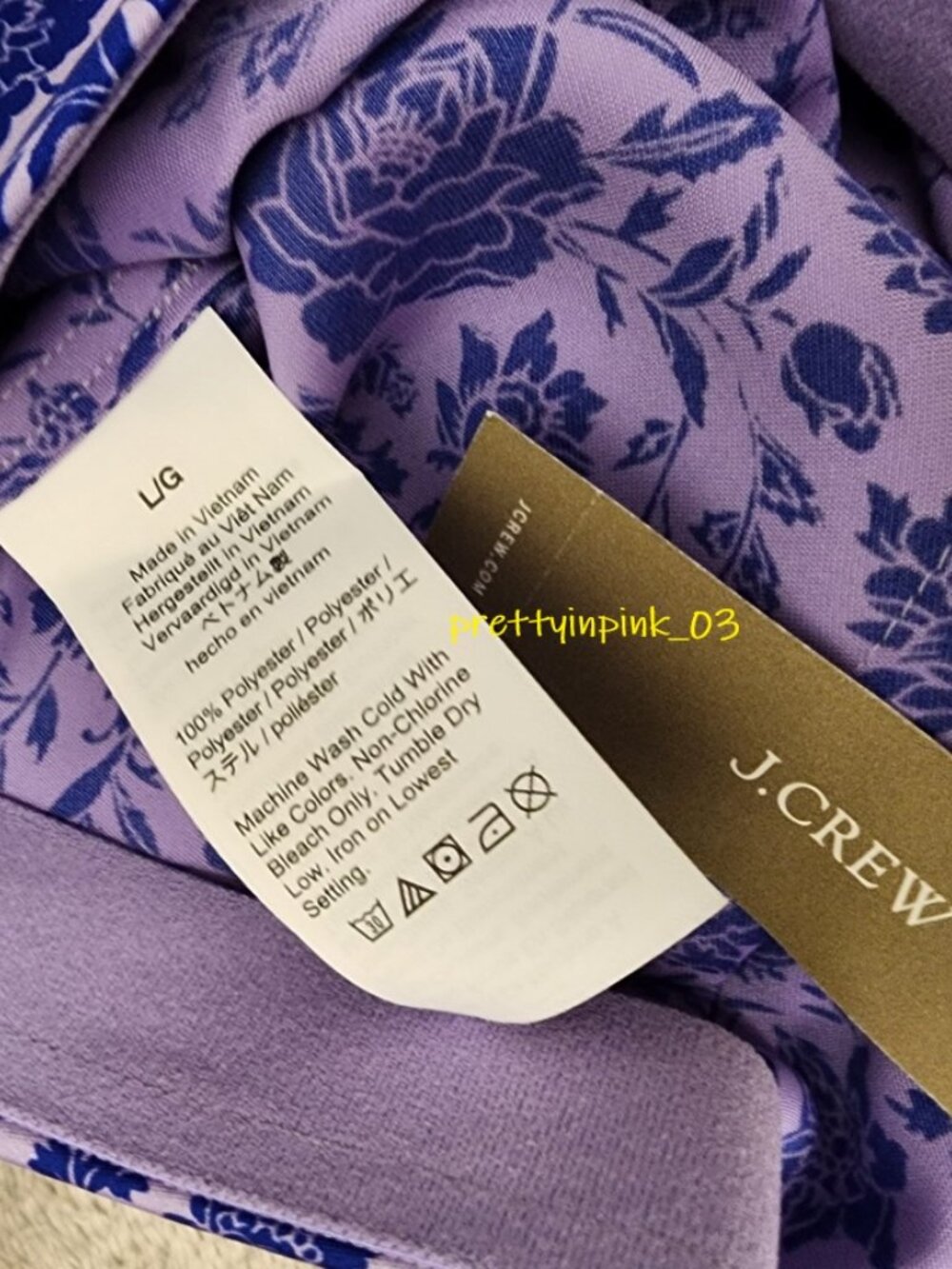 JCREW NEW Women's Pull-on Slip Skirt in ROSE VINES XXL NWT - Picture 10 of 12